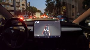 Raw 1x: Dinner with Friends on Tesla Full Self-Driving Beta 10.69.1