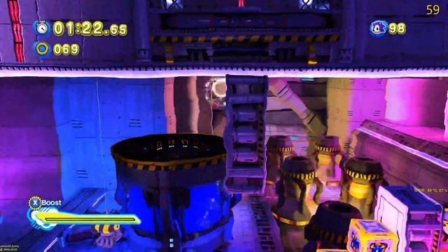 Sonic Generations Chemical Plant AMD RX 480 4K смотреть онлайн