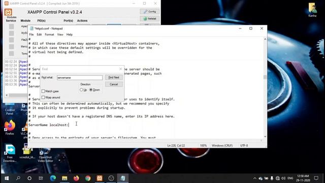 How to use different http port in XAMPP if port 80 is blocked/unavailable/error #http #xamppserver