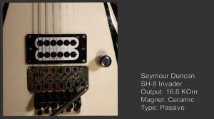 Мои впечатления и мини-батл EMG HZ H4 vs Seymour Duncan SH-8 Invader