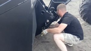 Каретка MANITOU навеска ковша