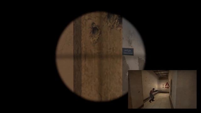 Basic shooting through the wall on the Mirage смотреть онлайн