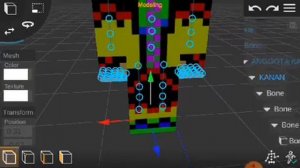 How to put your Minecraft skin on Prisma 3D