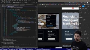 .NET Live Coding Session - Today: Day 21 of the Financial Management Tracker project