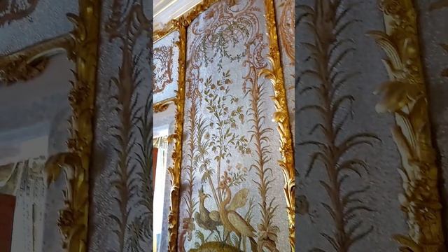 Стеклярусный кабинет в Китайском дворце Ораниенбаума  #шедевры #travel #history #saintpetersburg