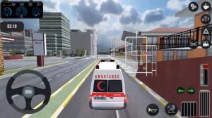 TR Ambulans Simulasyon Oyunu #47 Direksiyonlu ambulans oyunu Android Gameplay