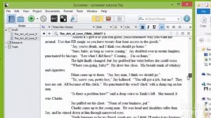 Scrivener For Windows - A Quick And Easy Guide : Import & Split Manually