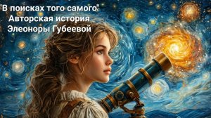 "В поисках того самого". День 1. Авторская история Элеоноры Губеевой.