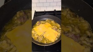 Auntie jacking cooking homemade Mac and cheese for my blue collar husband