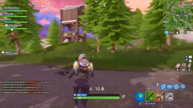 Fortnite (intentando hacer una victoria en directo) смотреть онлайн