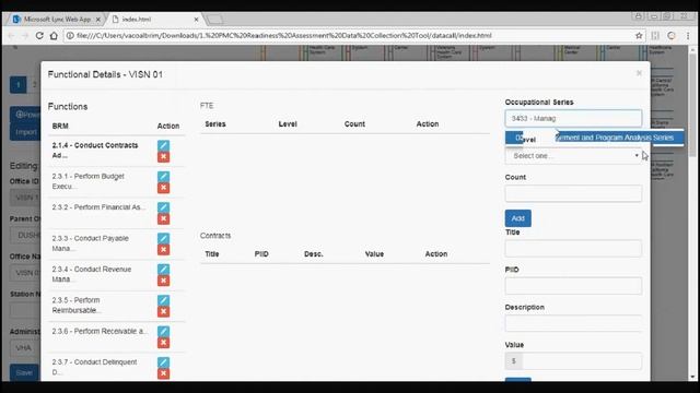 VISN and VAMC PMC Readiness Assessment Tool Demo Video смотреть онлайн