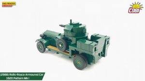 (COBI-2988) Rolls-Royce Armoured Car 1920 Pattern Mk I