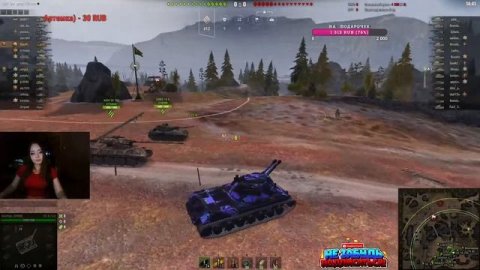 Стрим Девушки в World of Tanks #ВЗАИМНАЯПОДПИСКА