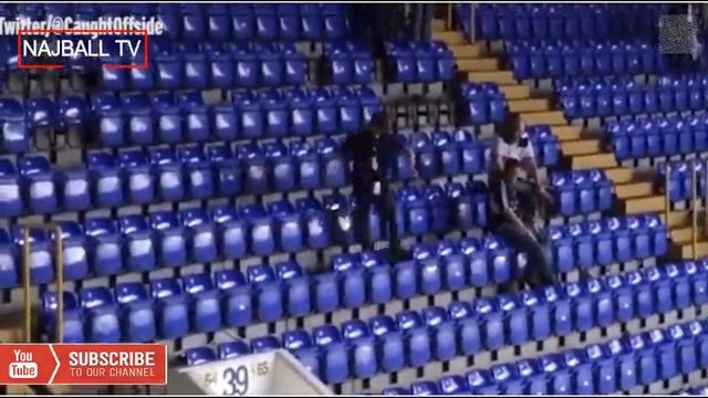 SPURS FAN TRIES DESPERATELY TO STEAL WHITE HART LANE SEAT смотреть онлайн