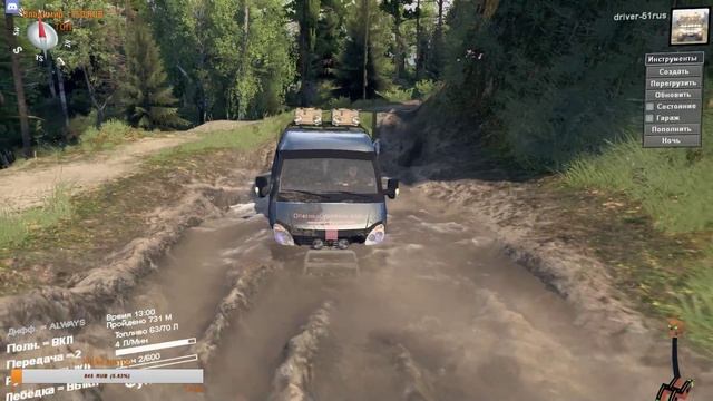 Spin Tires Газель 4х4 новая