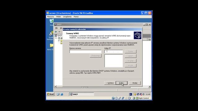 TuT Konfiguracja DHCP Windows serwer 2003 R2 смотреть онлайн