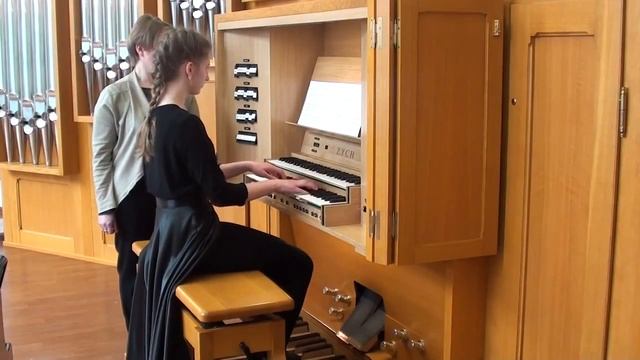 Н. Брунс Прелюдия и фуга ми минор. Мария Шорохова (орган)