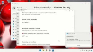How to Turn ON / OFF Firewall in Windows 11 - Disable Firewall