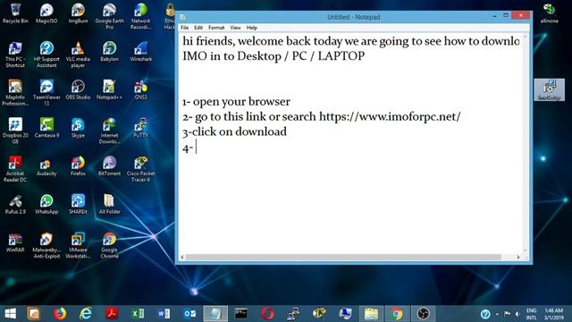 How To Download & Install IMO in To DESKTOP || Laptop смотреть онлайн