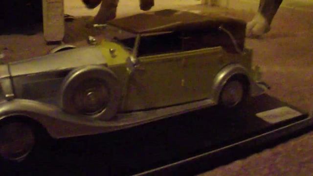 Italeri 1934 Rolls-Royce Phantom II Plastic Model Car Kit 1:24 scale built painted kit in case смотреть онлайн