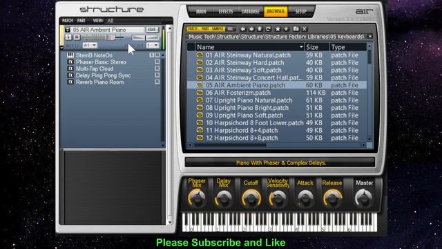 AIR Music Technology | Structure 2 | Piano Sound Demo | No Talking смотреть онлайн