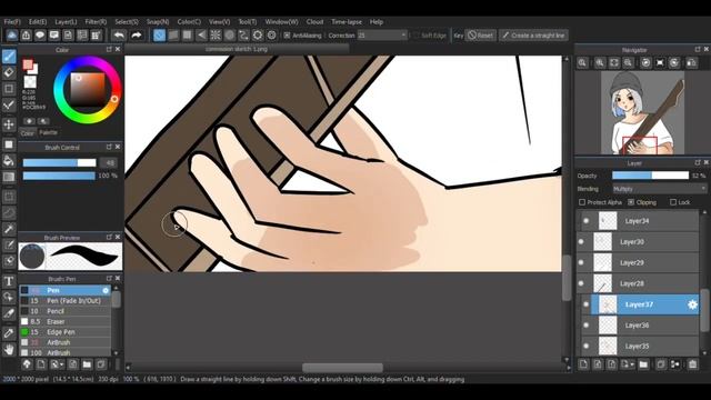 [SPEEDPAINT] MEDIBANG PAINT PRO // COMMISSION ART // ILLUSTRATION // GIRL смотреть онлайн