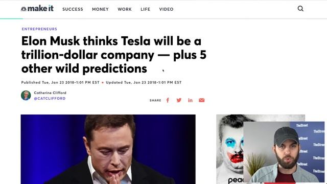 Leaked Elon Musk Call Details + Tesla The World's Biggest Company? смотреть онлайн