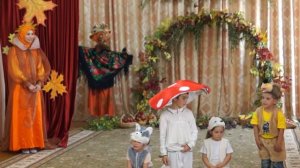 Театрализованная сценка  "Лесной зонтик".