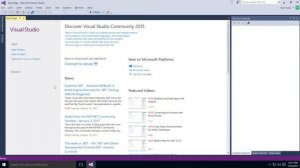 InstallVS2015OnWindows10