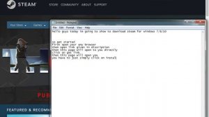 How to download steam for windows 7/8/10