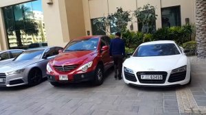 My SsangYong Actyon & Audi Cars in Dubai 12.12.2016