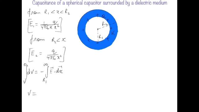 Isolated Spherical Capacitor In A Dielectric Medium смотреть онлайн