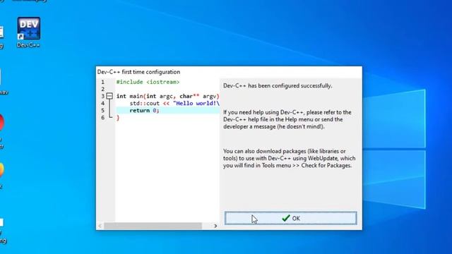 Downloading and creating first Program in Dev C++ in Windows 7/8.1/10 in Urdu смотреть онлайн