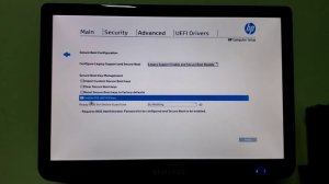 HP Prodesk 400 G4 SFF Windows 7 64 bits INSTALADO UEFI boot order Legacy - Downgrade Windows 10