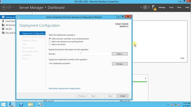 Installing Active Directory on Windows Server 2012 R2 смотреть онлайн