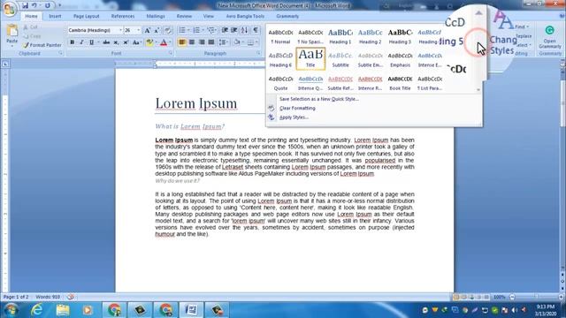 MS Word Bangla Tutorial Part- 2| Microsoft office 2007 Bangla Tutorial Step By Step смотреть онлайн