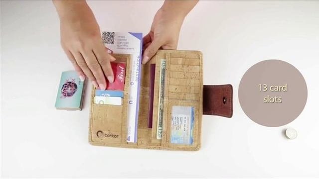 Corkor - Womens Travel Wallet (bestwallet.me)