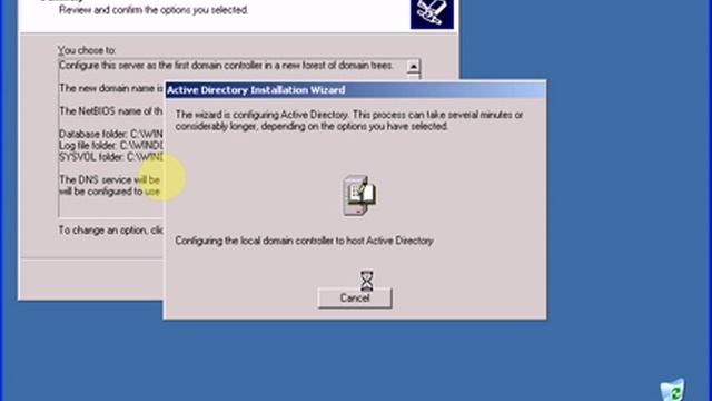 Server 2003 AD & DNS.flv смотреть онлайн