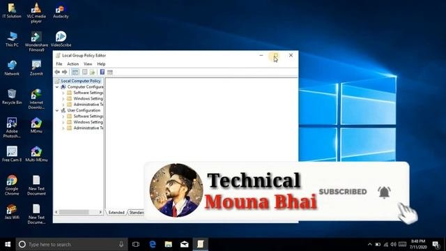 Windows Defender Turned Off permanently 👍👍👍 | Technical Mouna Bhai