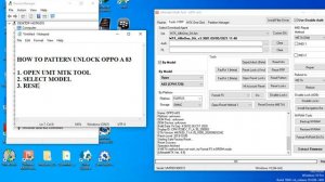 how to pattern unlock OPPO A83 by umt mtk tool