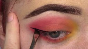 Sunset Eye Glam (Mini Tutorial)