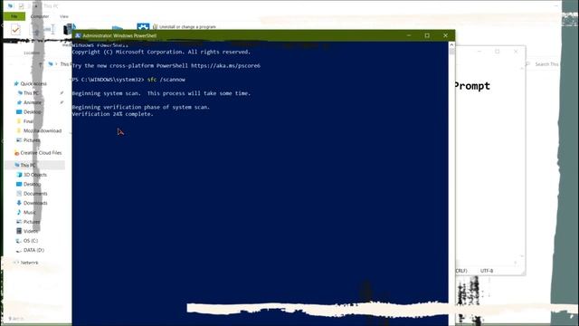 How To Run System File Checker in Windows
