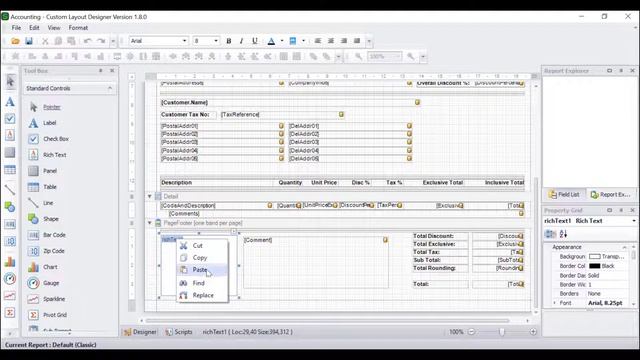 Sage Business Cloud Accounting (AME) - Adding Additional Images Accounting Custom Layout Designer смотреть онлайн