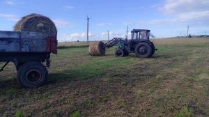 т-40 ам погрузка рулонов