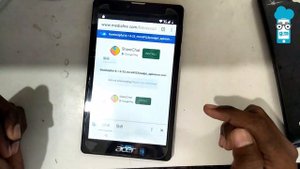 ACER ONE 7 4G Tablet FRP UNLOCK