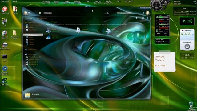 Abstract Full Glass Windows 7 Custom Theme смотреть онлайн