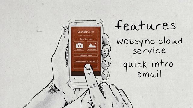 ScanBizCards Business Card Reader for Windows Phone смотреть онлайн