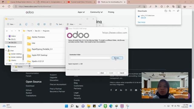 Tutorial Install Odoo 15 Community on Windows 11 смотреть онлайн
