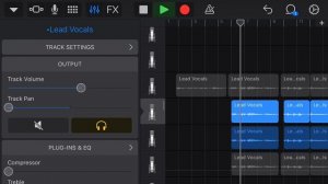 How to Mix Vocals in Garageband iOS