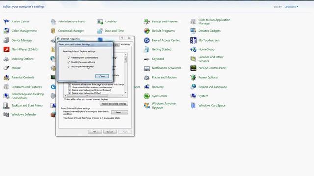 Internet Explorer Reset смотреть онлайн